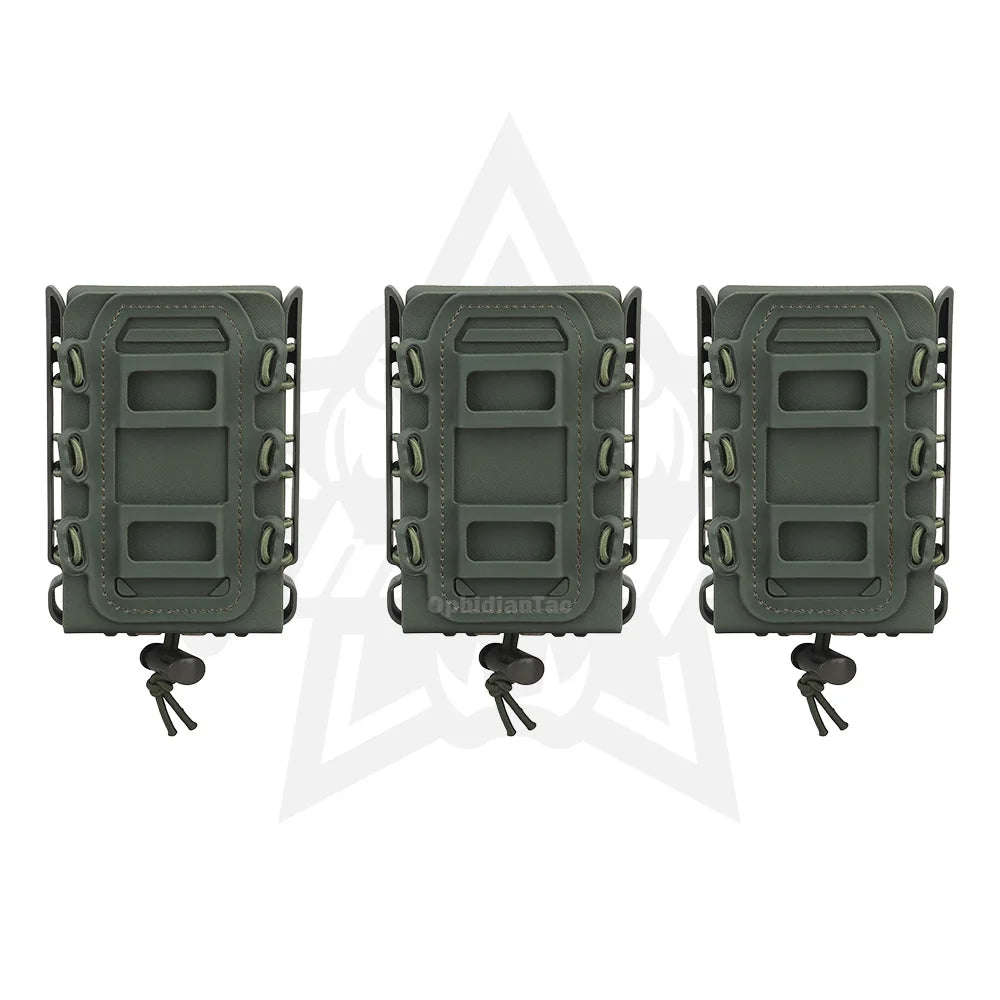 5.56 Magazine Pouch Carrier Fast Mag Flexible Molle for AK 74/47 AR M4 5.56/7.62 Mag Pouch Rifle Pistol Magazine Holder