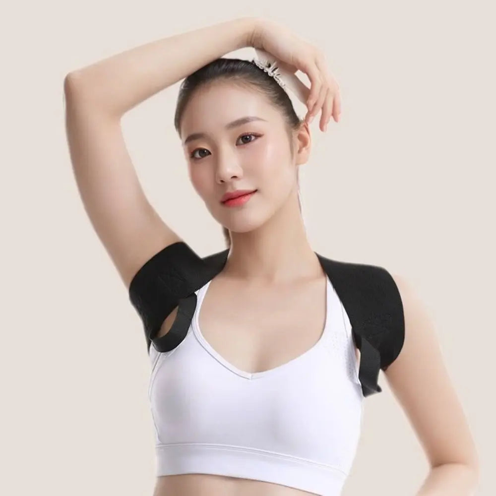 Breathable Soft Elastic Fabric Hunchback Corrector Anti-camel High Tensile Posture Correction Belt Waist Widening