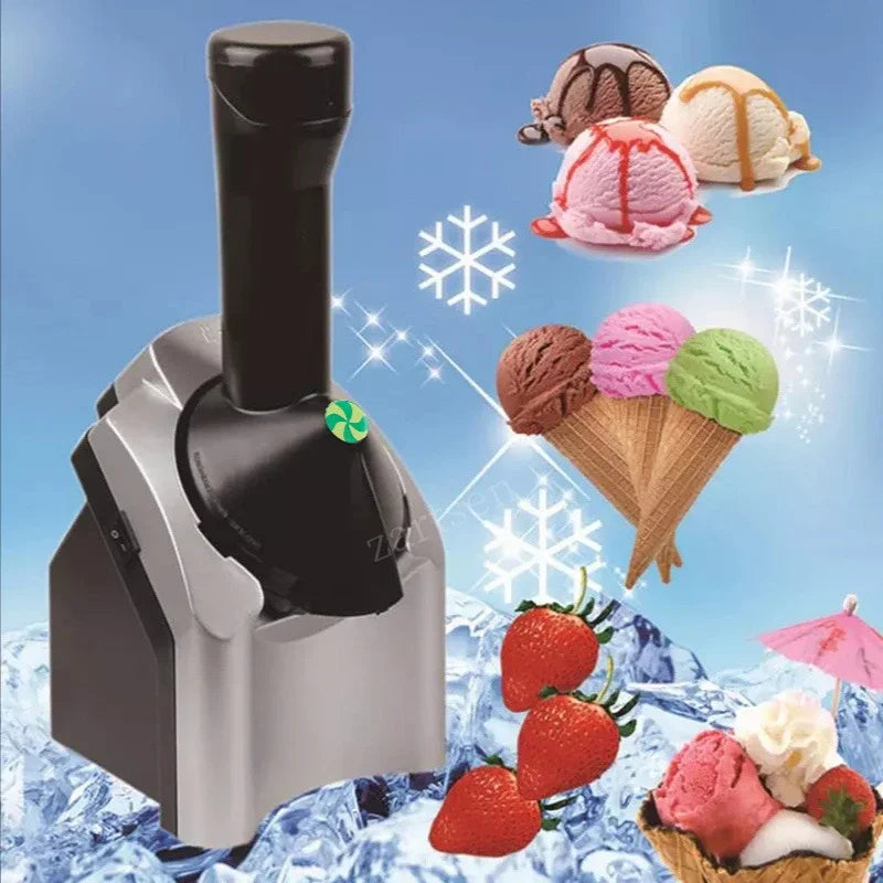 Automatic Ice Cream Maker Electric Frozen Fruit Dessert Icecream Pressing Machine Frozen Yogurt Milkshake Squeezer