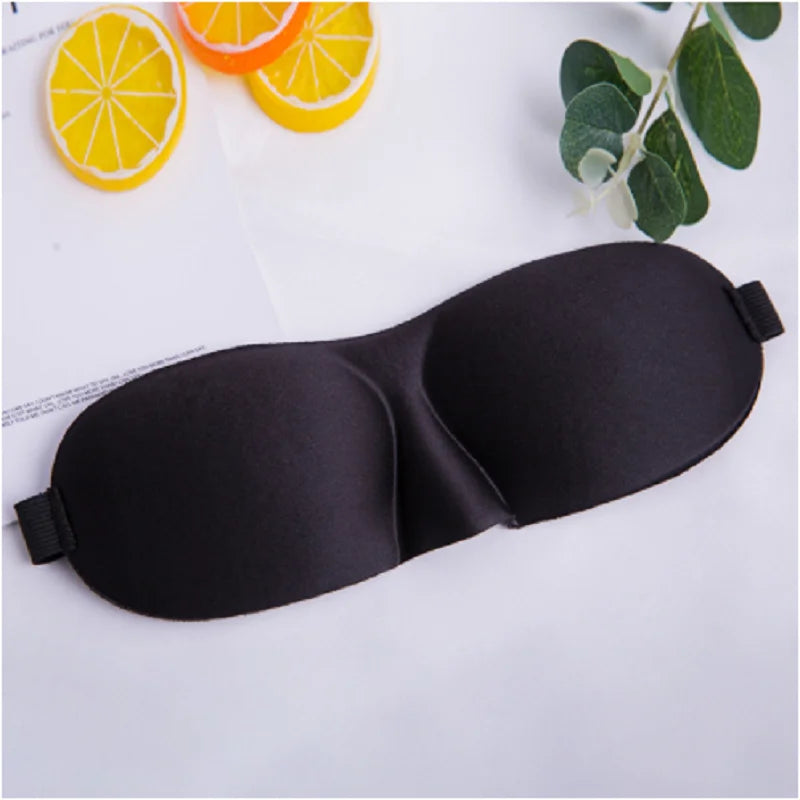 3D Mask for Sleep Eye Mask Lights Blockout Soft Padded Sleeping Fabric Cover Shade Blindfold Eyepatch