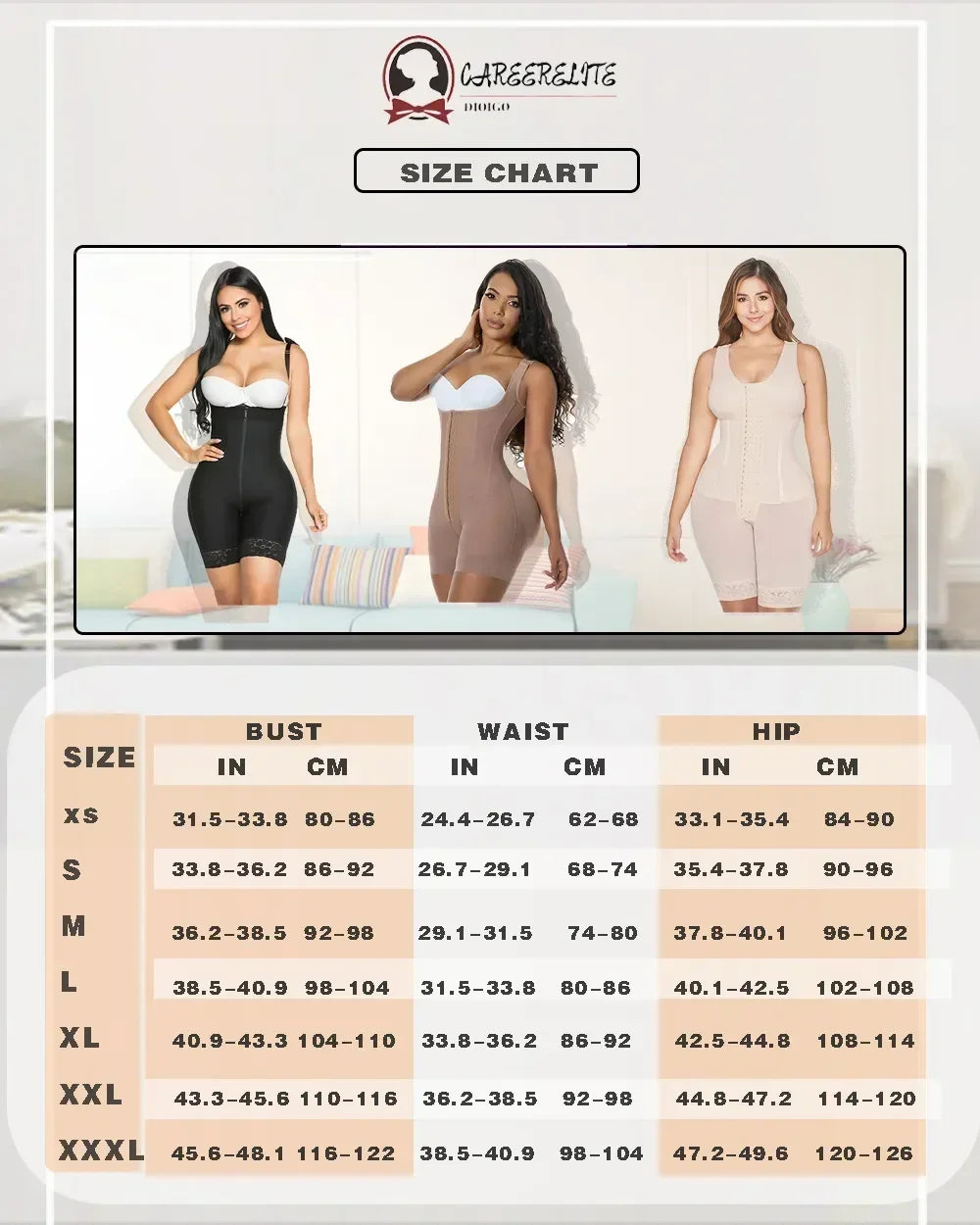 Colombianas Corset High Compression Full Body Shaper Girdles Woman Adjustable Clasps Buttock Lifter Slimming Push Up Body Shaper