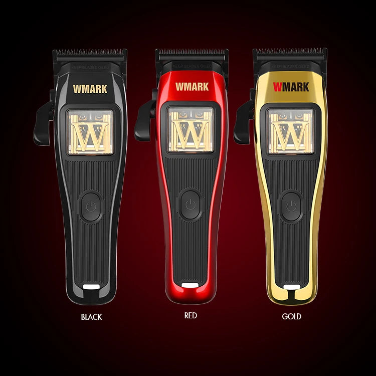 2024 New Electric Hair Trimmer WMARK NG-X1 MAGLEV HIGH SPEED HAIR CLIPPER Trimmer, DLC Powder Metallurgy T-style Blade