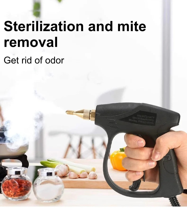 2600w220V High Temperature Steam Cleaner Portable Sterilization Pressure Jet Washer Machine for Home Car Kitchen Air Conditioner