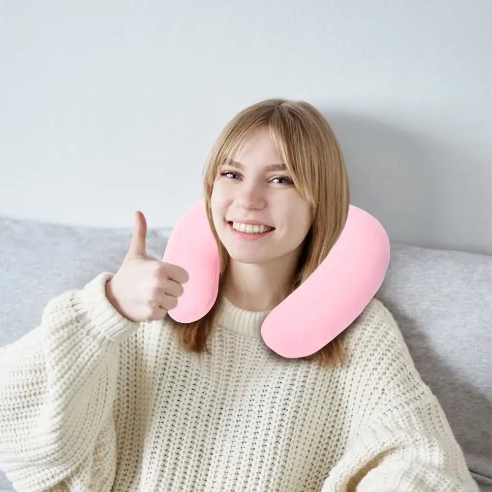 Cars & Plan Head Rest Slow Rebound U-shaped Pillow Neck Support Memory Foam Neck Pillow Travel Pillow