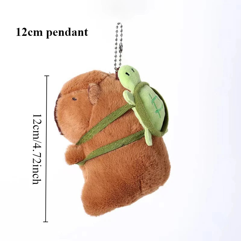 Capybara Plush Backpack Kawaii Fashion Plushie Doll Fur Bag Children's Bag Shoulder Bag Mini Knapsack Bags Gifts For Girlfriend