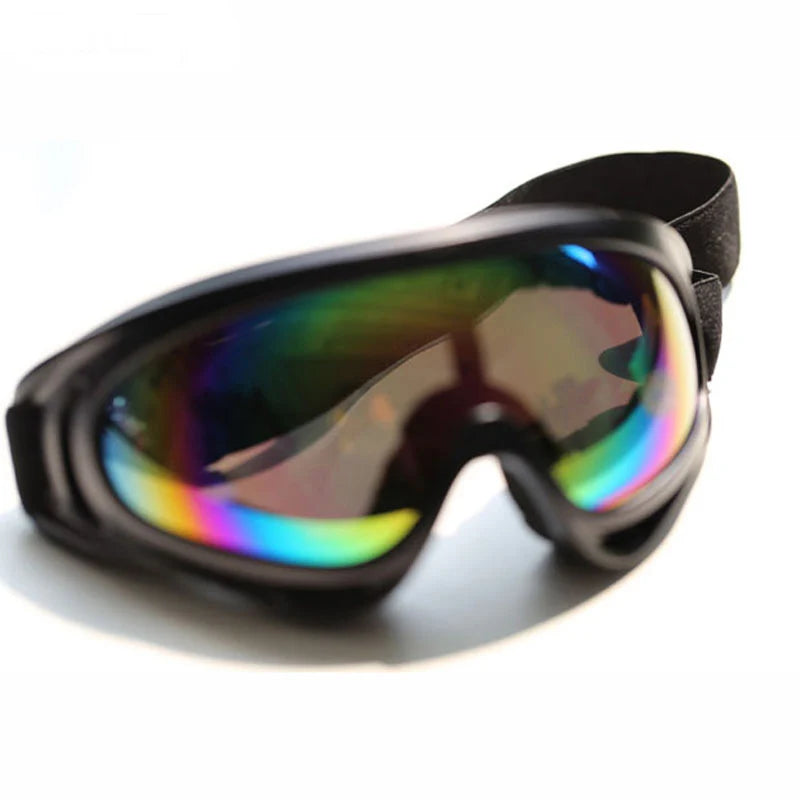 Colorful frame multi-color ski glasses X400 anti ultraviolet and windproof sports ski glasses snow goggles