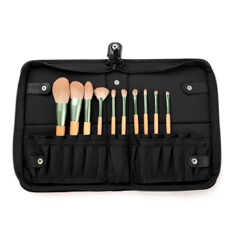 29/23 Holes Foldable Makeup Brush Bag Women Makeup Brush Tools Bag Organizer Travel Powder Cosmetic Sets Toiletry Case Holder