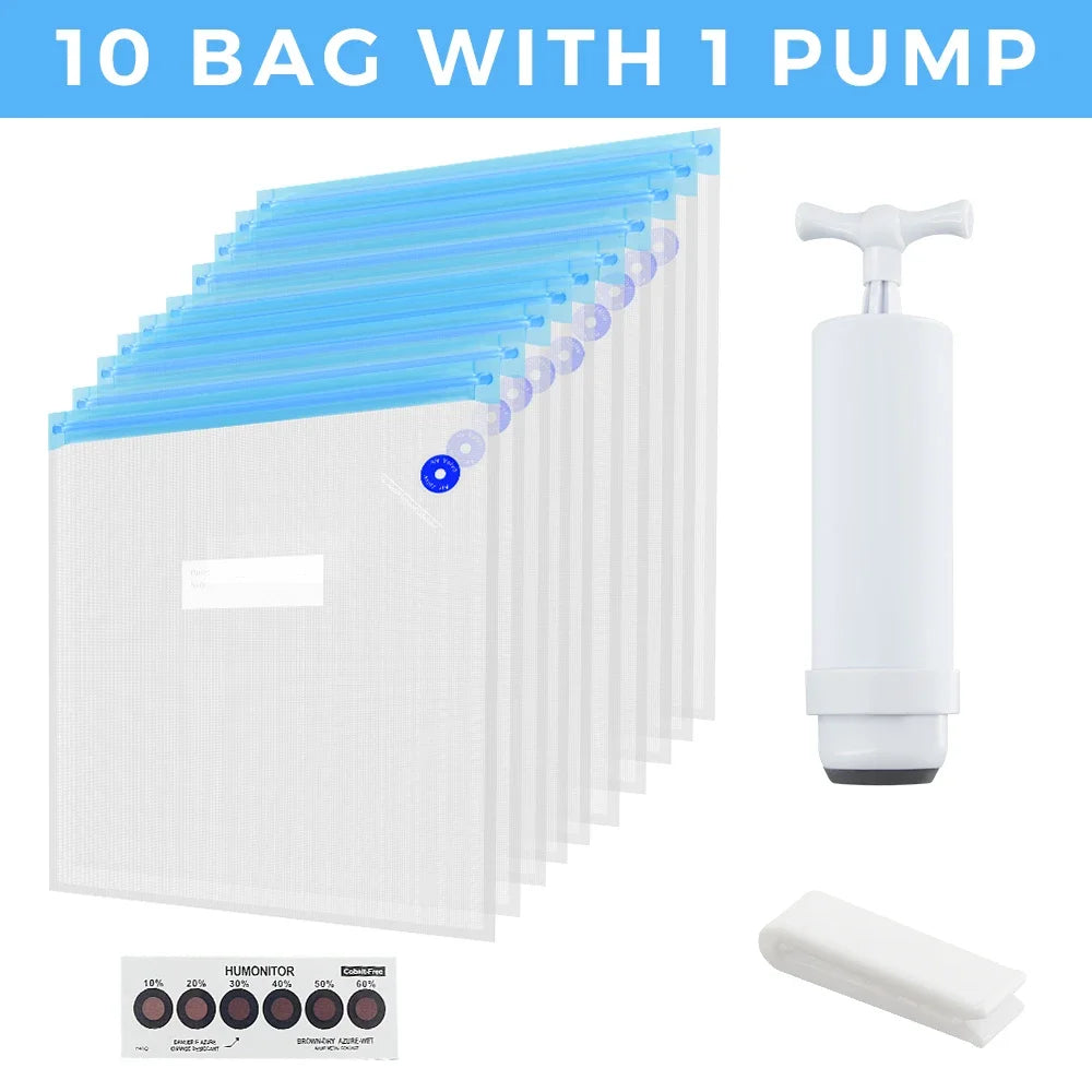 30 Bags Filament Storage Vacuum Bag 3D Printer PLA/ABS/TPU Filament Dryer Safekeeping Humidity Resistant For 3D Printer Parts