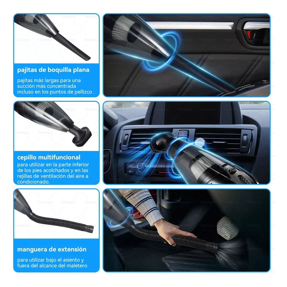 Benma- Portable Cordless Handheld Vacuum Cleaner For Car And Home and Vaccum cleaner with cable 3100pa to your car