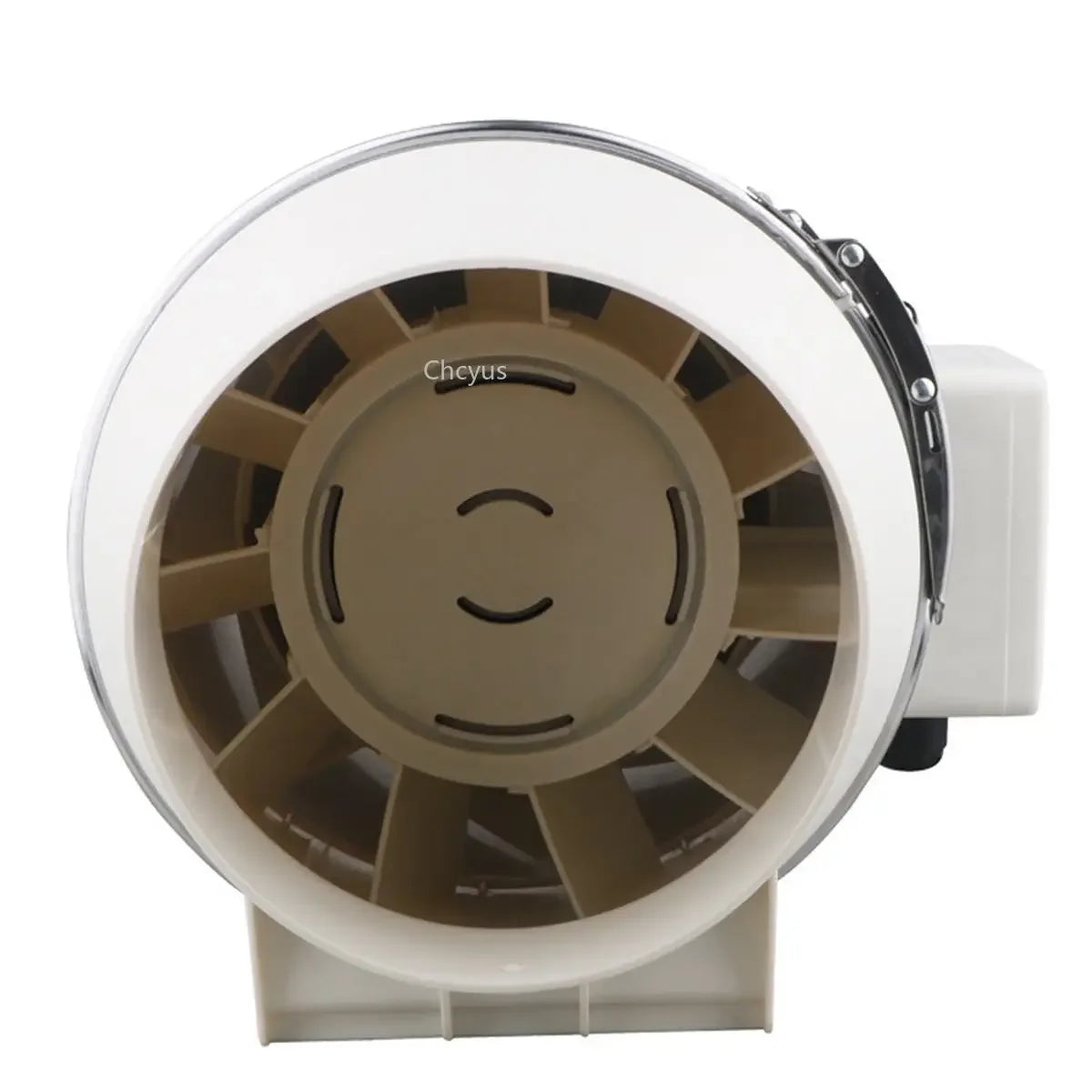 220V 4 Inch Low Noise Inline Duct Hydroponic Air Blower Fan Exhaust Fan for Home Bathroom Ventilation Grow Room