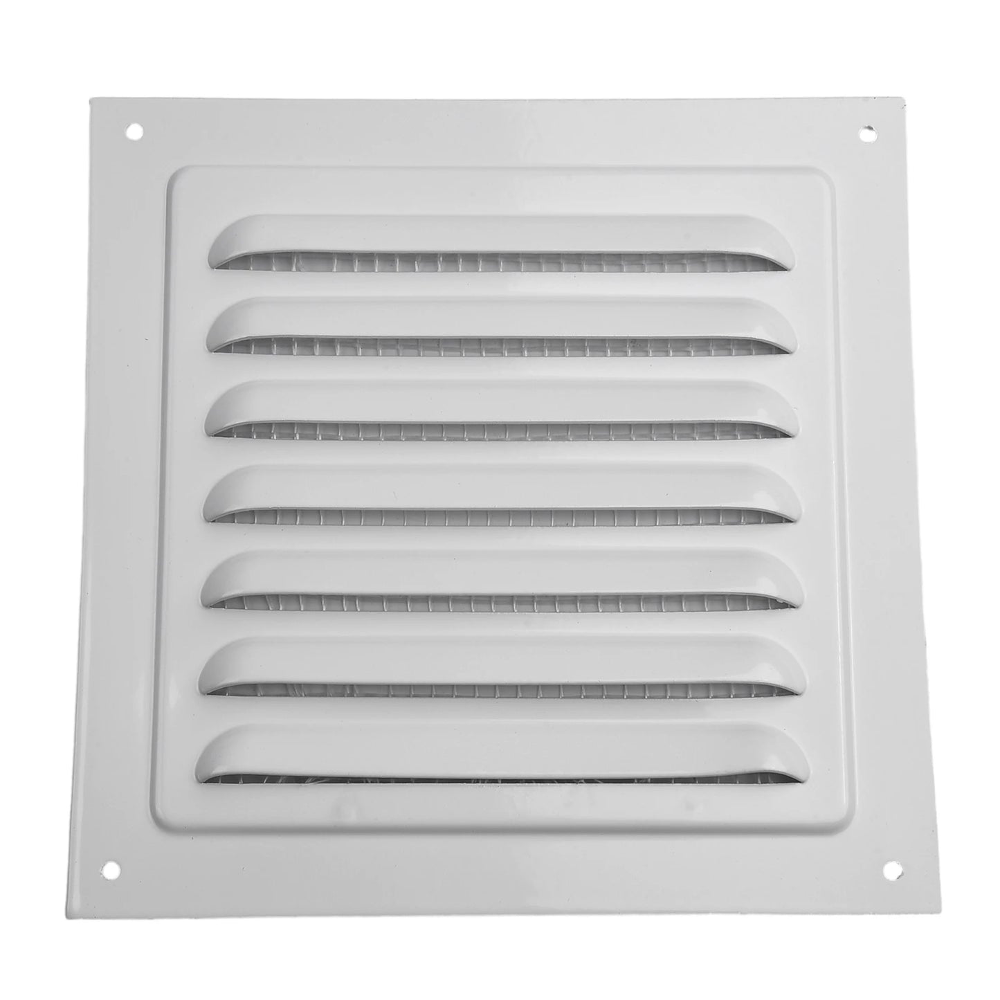 1Pc Air Vent 150-300mm Aluminum Louver Vent Grille Cover Square Vent Insect Screen Cover For Home Improvement Hardware