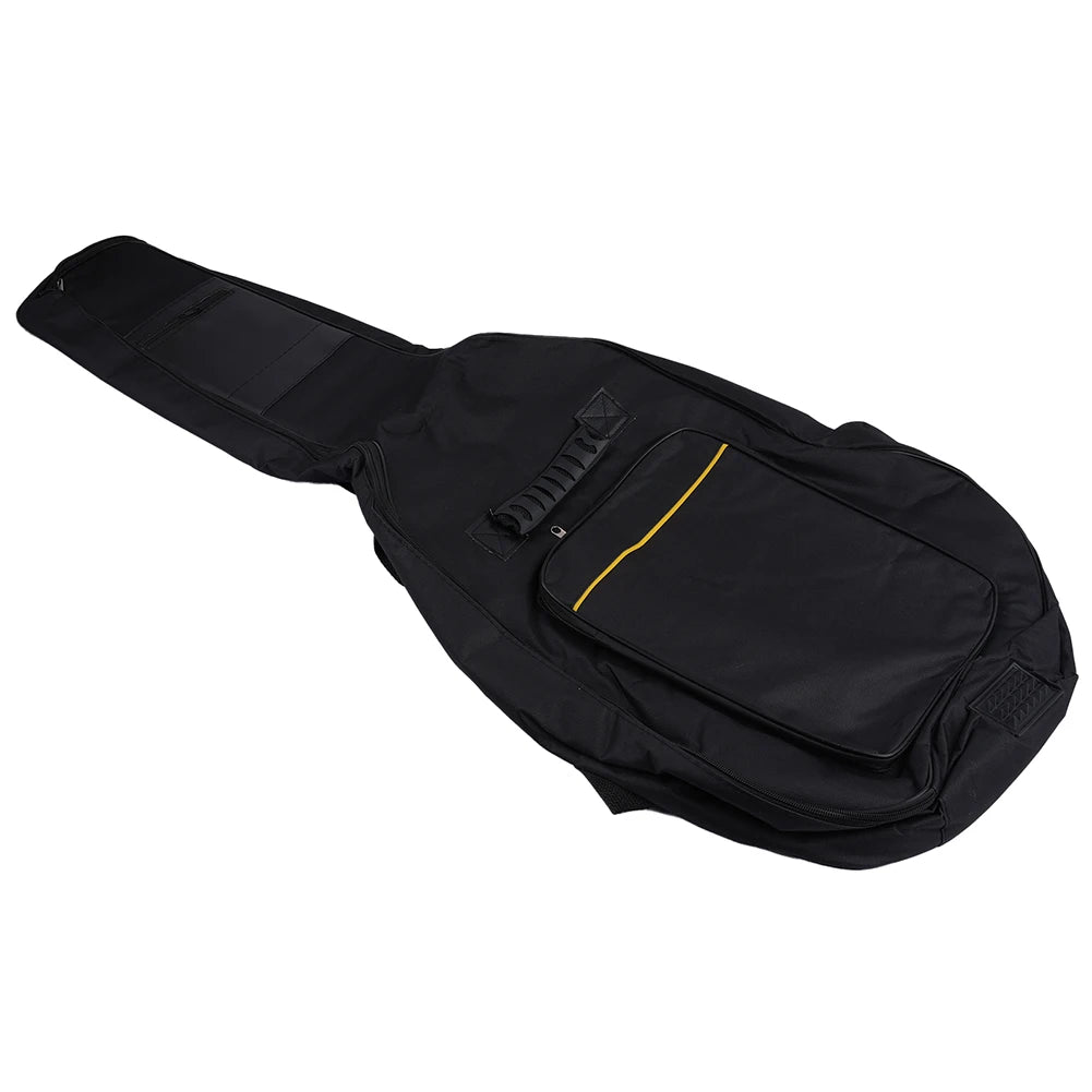 41Inch Guitar Bag Backpack Waterproof Bags Rip-stop Oxford Nylon Double Strap Padded Black Guitar Case Gig Bas Guitars Backpacks