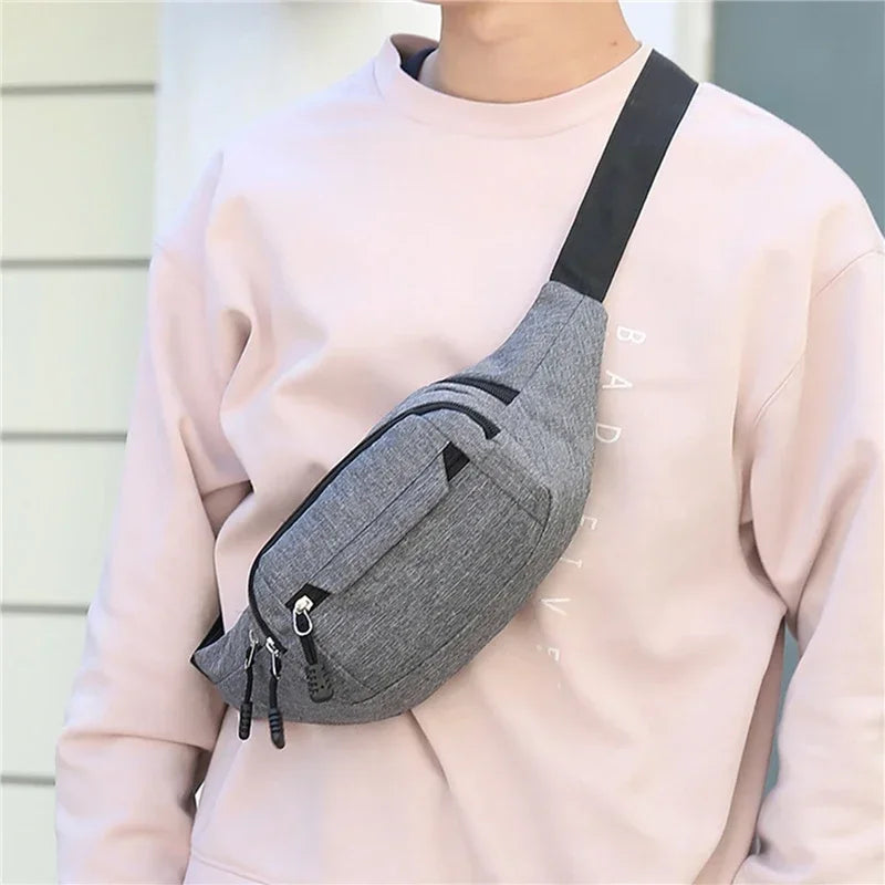 2024 Mobile Waist Bag for Men Women Multifunctional Large Capacity Belt Bag Anti Splash Wear-resistant Construction Site Pochete