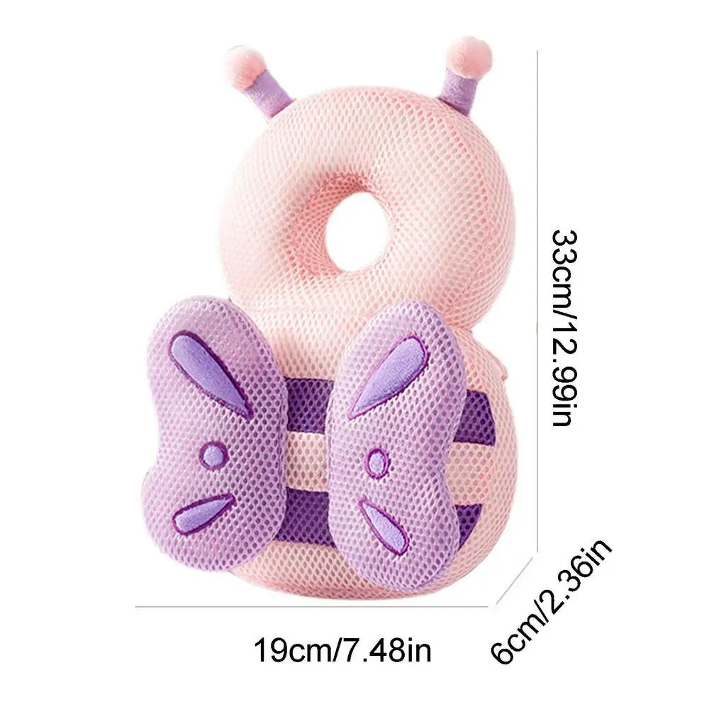 Baby Head Protector Safety Cushion Pad Backpack Prevent Injured Cartoon Security Breathable Anti-drop Pillow Fall Back Protector