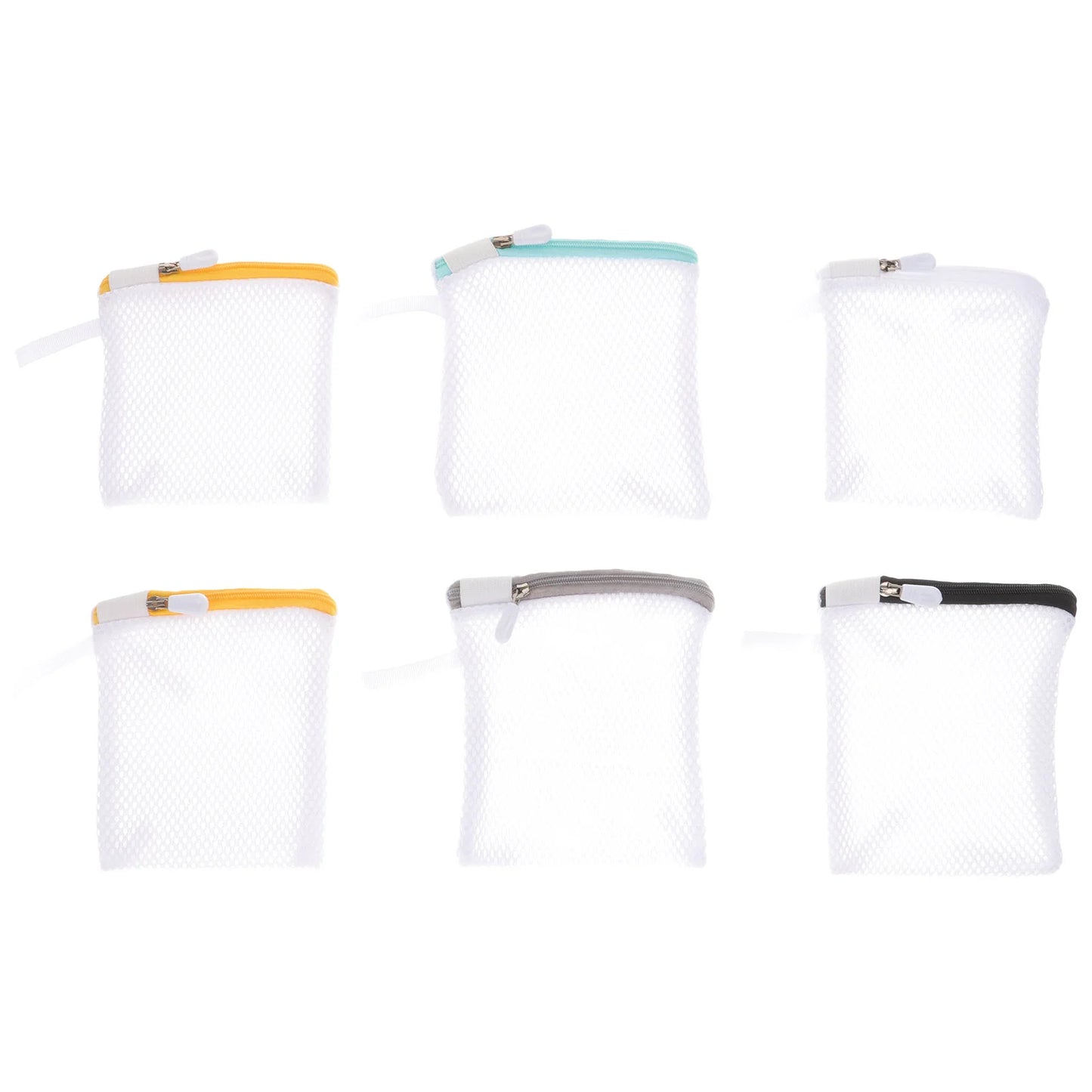 6 Pcs Laundry Bag Bras Washing Garment Pouch for Travel Mesh Protecting Foldable Clothes Sock