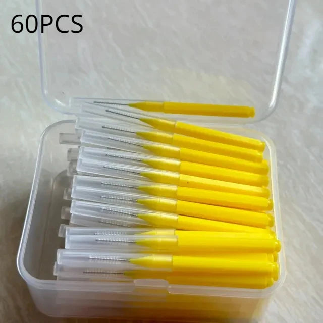 30/60/120Pcs Interdental Brushes Health Care Tooth Escova Interdental Cleaners Orthodontic Dental Teeth Brush Oral Hygiene Tool