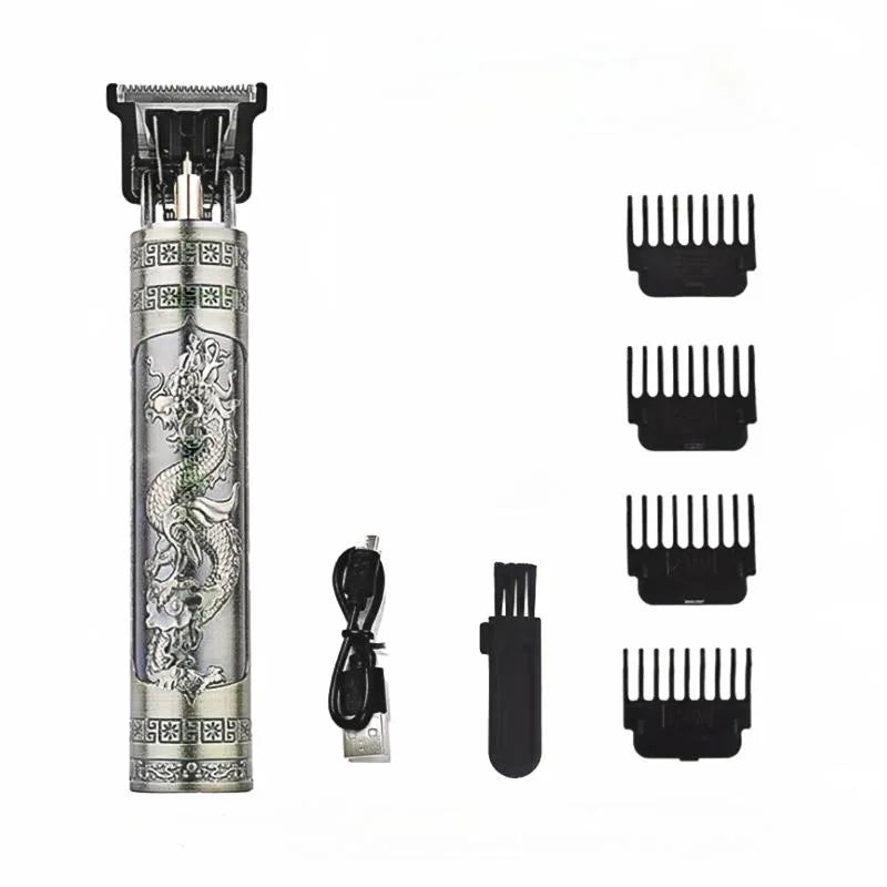 2024 New Vintage T9 Hair Cutting Machine Men's Electric Shaver