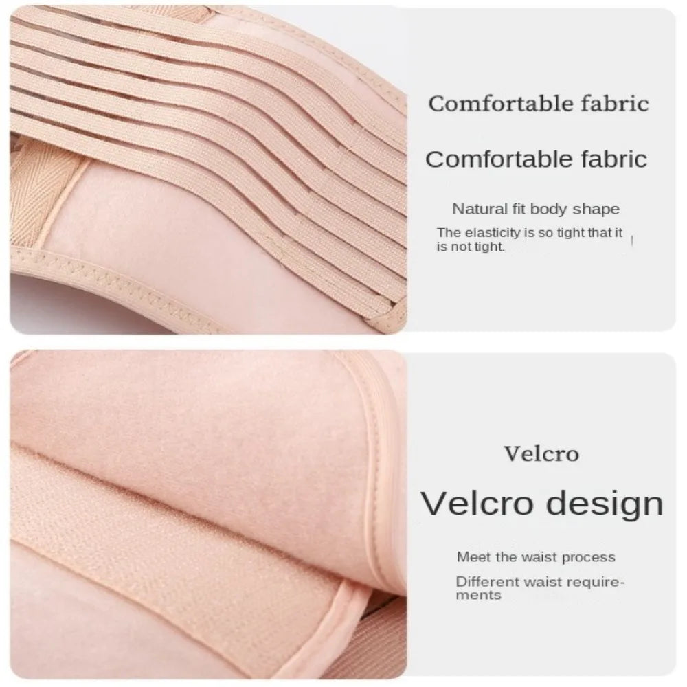 3pcs Breathable Postpartum Belly Belt Corset Postpartum Pelvis Belt Wrap Shapewear Sacroiliac Pelvic Restraint Band