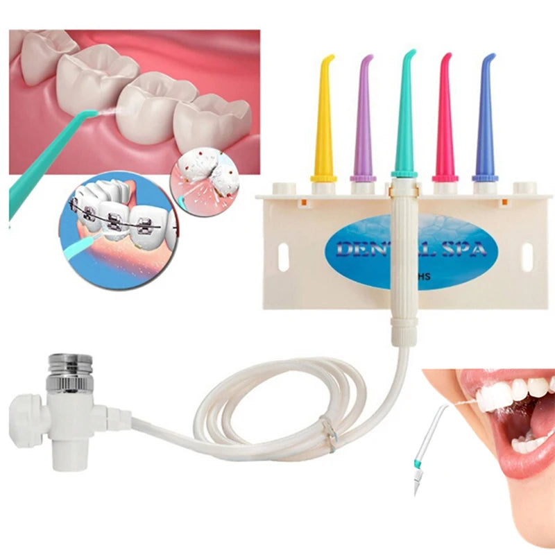 1XOral Irrigator Gum SPA Dental Water Jet Flosser Teeth Flossing Toothbrush Sets