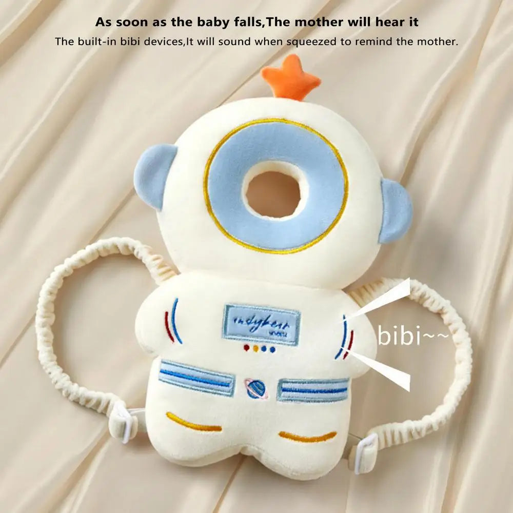 Baby Head Protector Safety Pad Cushion Cartoon Anti Fall Back Pillow Headrest Newborn Infant Toddler Baby Protection Backpack