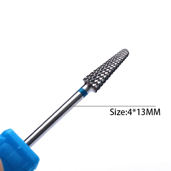 1pc Carbide Tungsten Nail Drill Bit Rotate Burr Milling Nail Cutter Bits Electric Drill Machine For Manicure Pedicure Tools