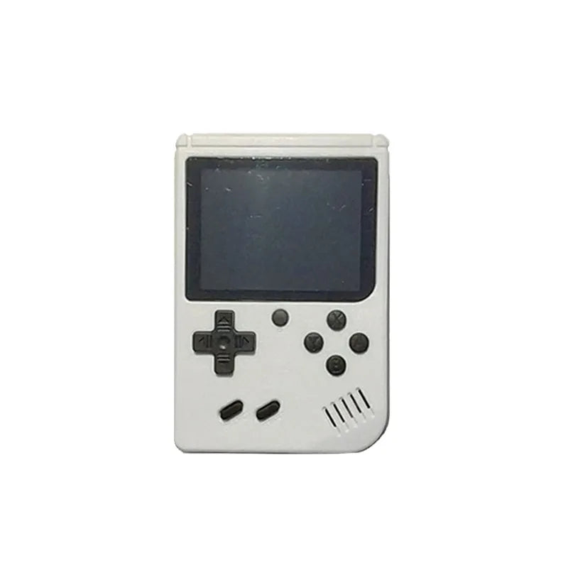 A Red Retro Classic Games Children's Handheld Small Game Console With Hundreds Of Game Charging Can Be Connected To The TV