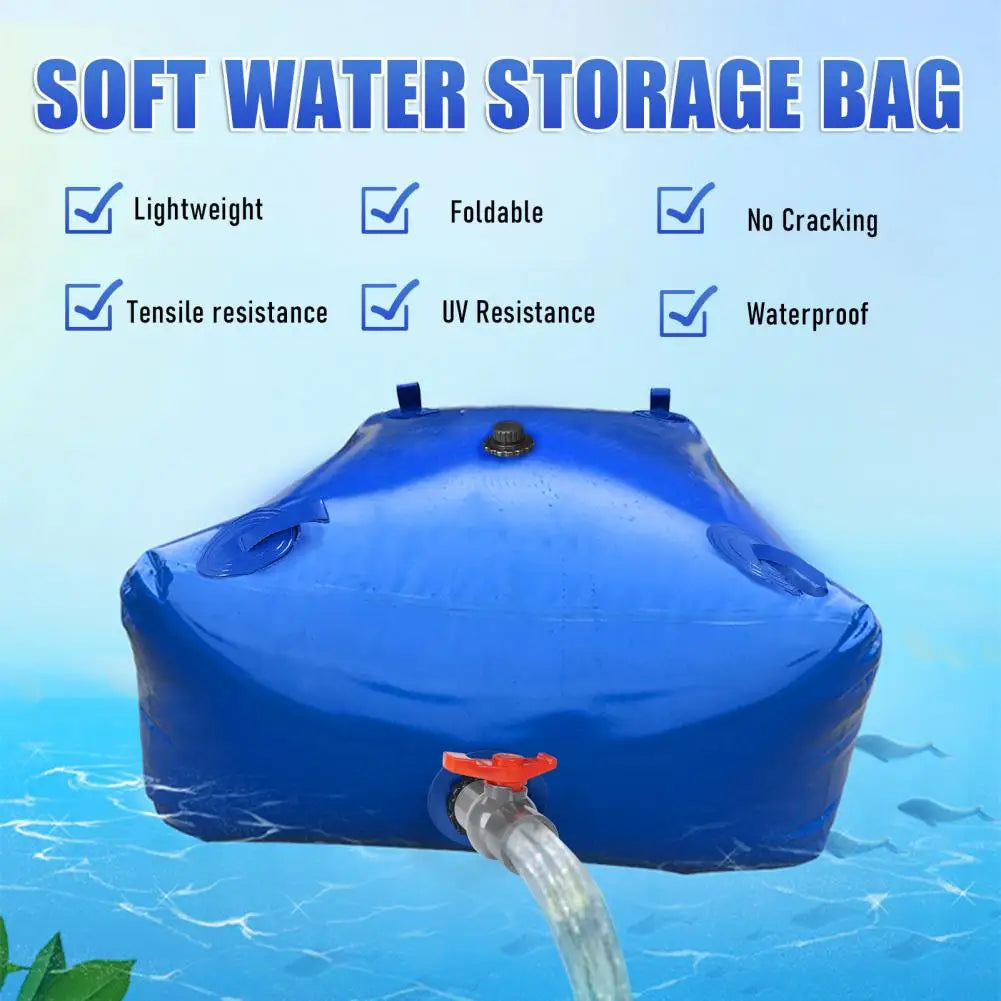 2000L Outdoor Large Capacity Agricultural Fire Irrigation Drought Resistant Foldable Portable Water Storage Bag PVC Water Bag