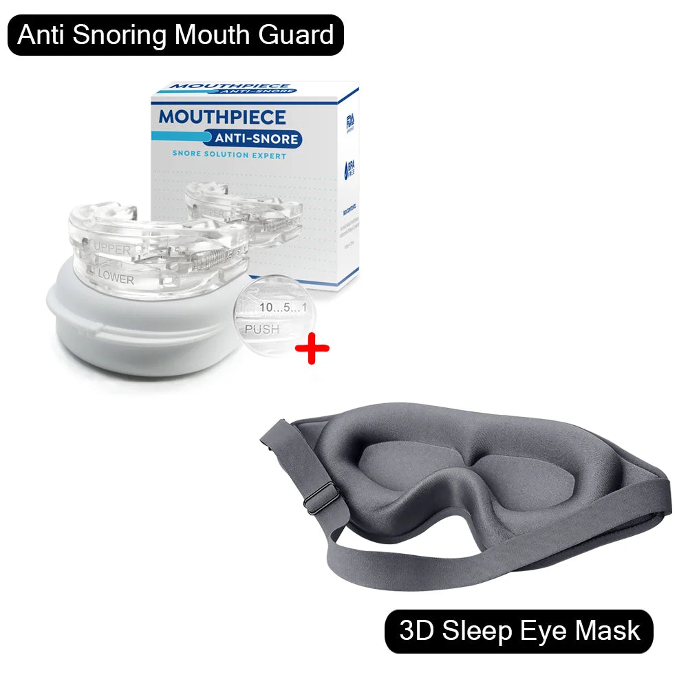 Anti Snoring Bruxism Mouth Guard  Improve Sleeping Teeth Bruxism Sleeping Anti Snoring And Apnea Snoring Device To Stop Snoring