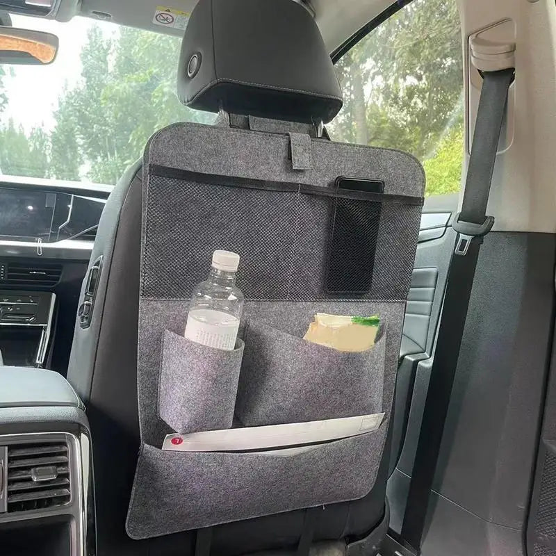 Back Seat Organizer Car Organizer Tissue Box Behind Seat Attachment Car Organizers And Storage Travel Tidy Pouch Pocket