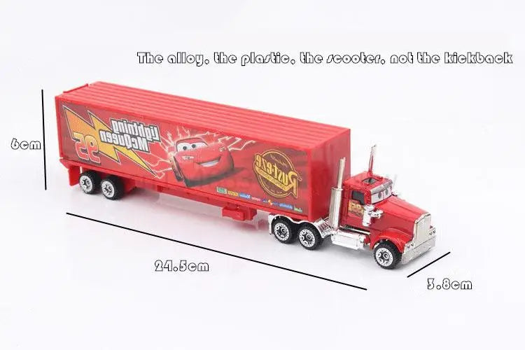 6-7pcs/Set Disney Pixar Car 3 Lightning Mcqueen Uncle Truck Jackson Storm 1:55 Diecast PVC Car Model Toys Kids Boy Xmas Kid Gift