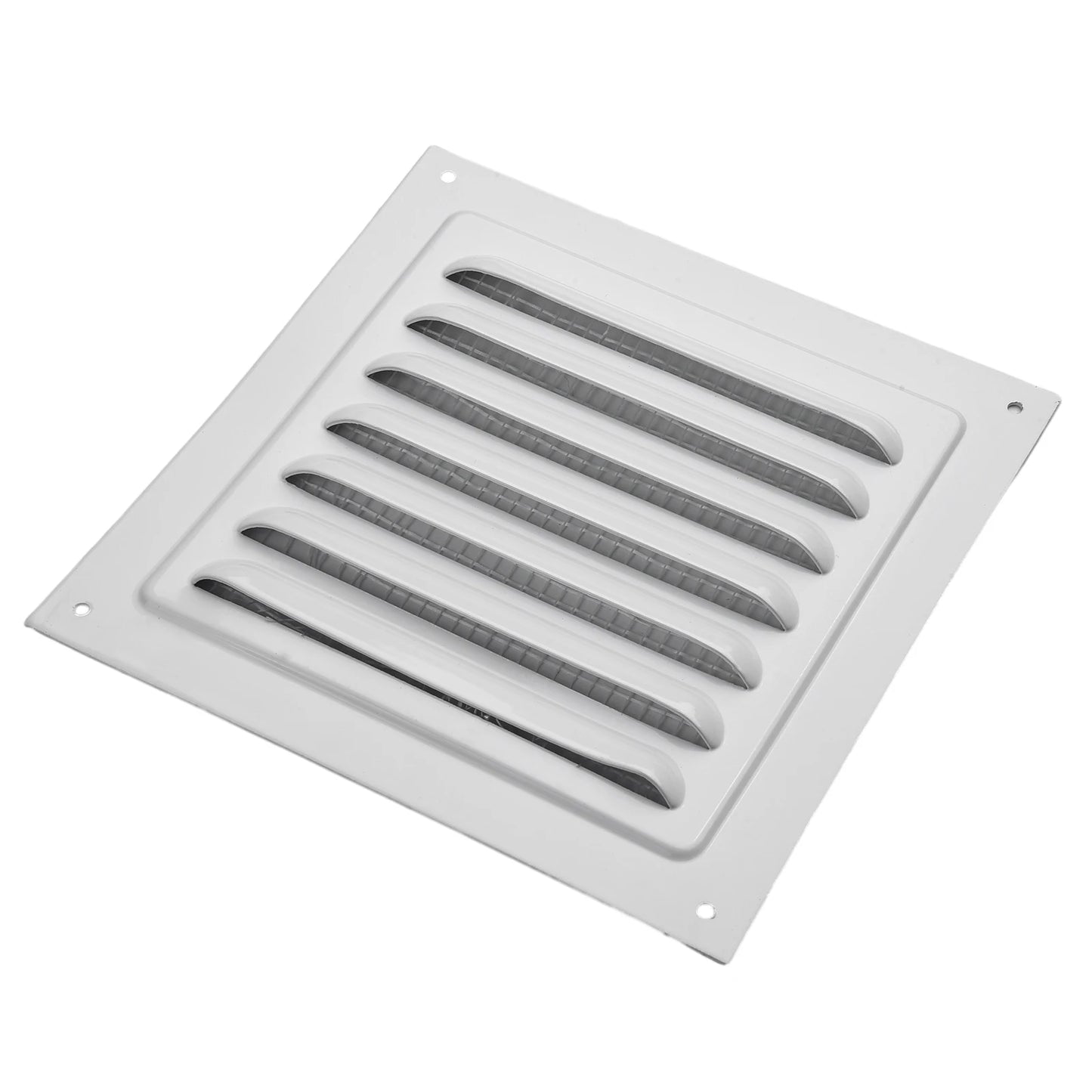 1Pc Air Vent 150-300mm Aluminum Louver Vent Grille Cover Square Vent Insect Screen Cover For Home Improvement Hardware