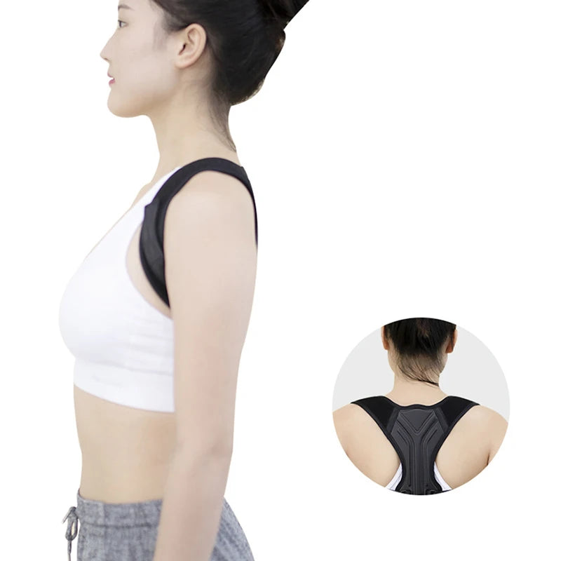 Anti-hunchback Correction Belt Sitting Posture Invisible Breathable Adult Children Vibrato Correction Belt Back Posture Portable