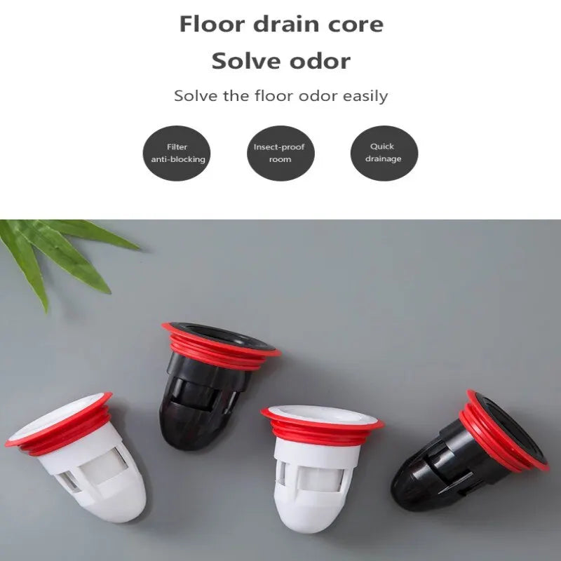 1PC Floor Drain Bullet Anti Odor Core Deodorization Drainage Pipe Toilet Core Sewer Pest Control Device No Peculiar Smell