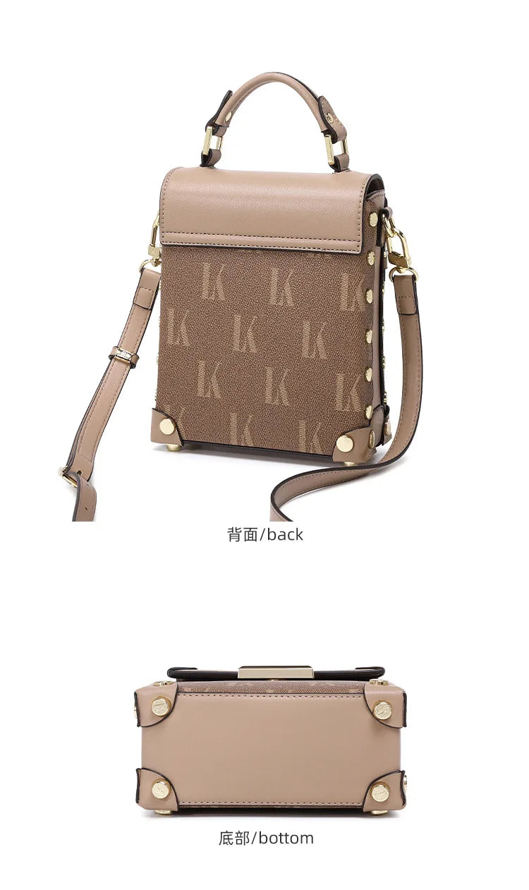 2023 Autumn and Winter Bags Women's Mobile Phone Bags Mini Square Women's Shoulder Crossbody Small Square Bags Luxury Designer