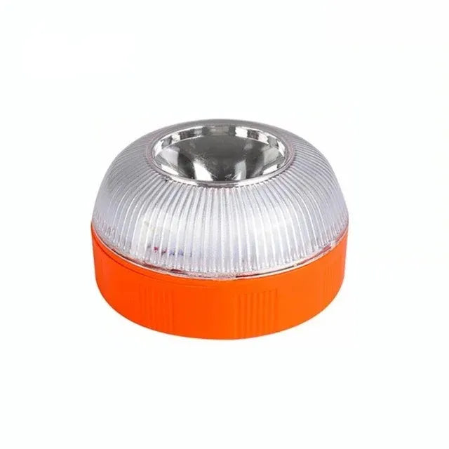 Car Emergency Beacon Light USB Rechargeable V16 Magnetic Induction Strobe Flashing Warning Light Help Flash Safety Signal Lamp