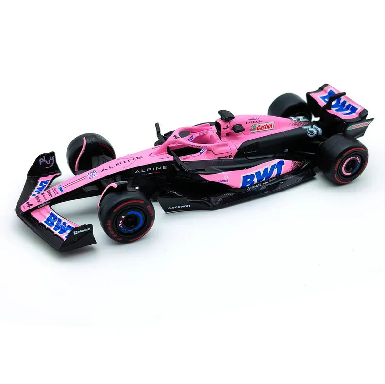 Bburago 1:43 Aston Martin AMR23 Mercedes W14 Red Bull RB19 Miami GP Ferrari SF23 Alpine A523 F1 Model Formula Car Static Racing