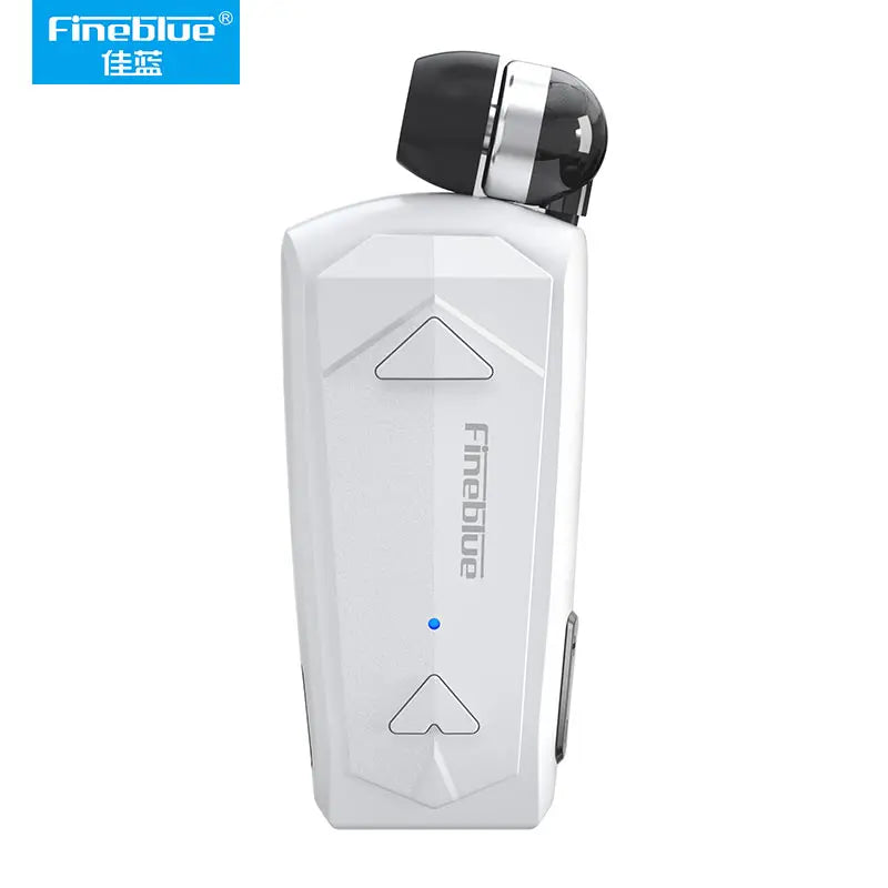 2022 Fineblue F520 Mini Wireless Earphone Bluetooth 5.3 Retractable Portable Headset Calls Remind Vibration Sport Run Headphone