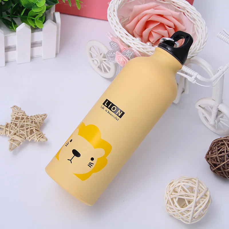 Bolttle Lovely Animals Creative Gift Outdoor Portable Sports Cycling Camping Hiking Bicycle School Kids Water Bottle