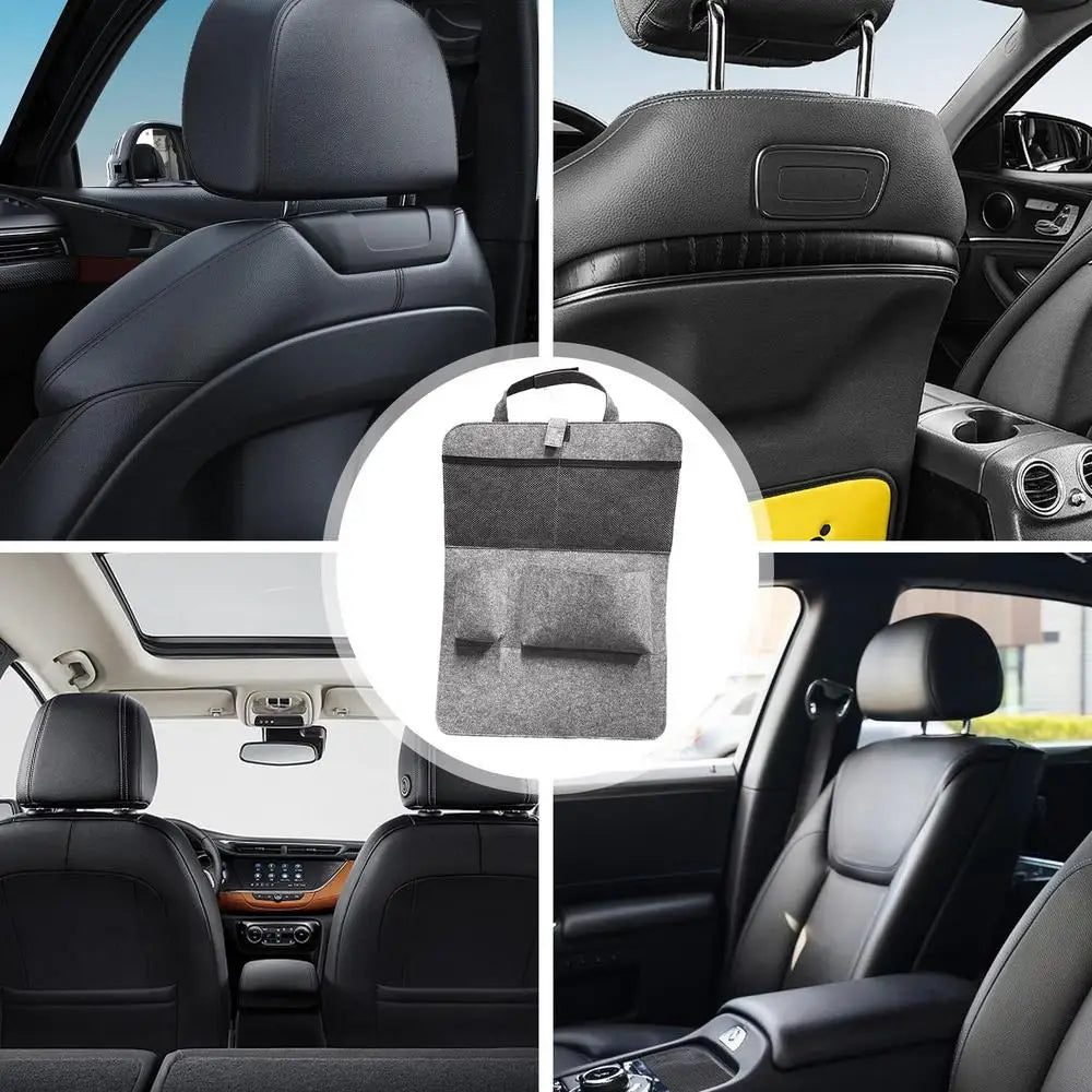 Back Seat Organizer Car Organizer Tissue Box Behind Seat Attachment Car Organizers And Storage Travel Tidy Pouch Pocket