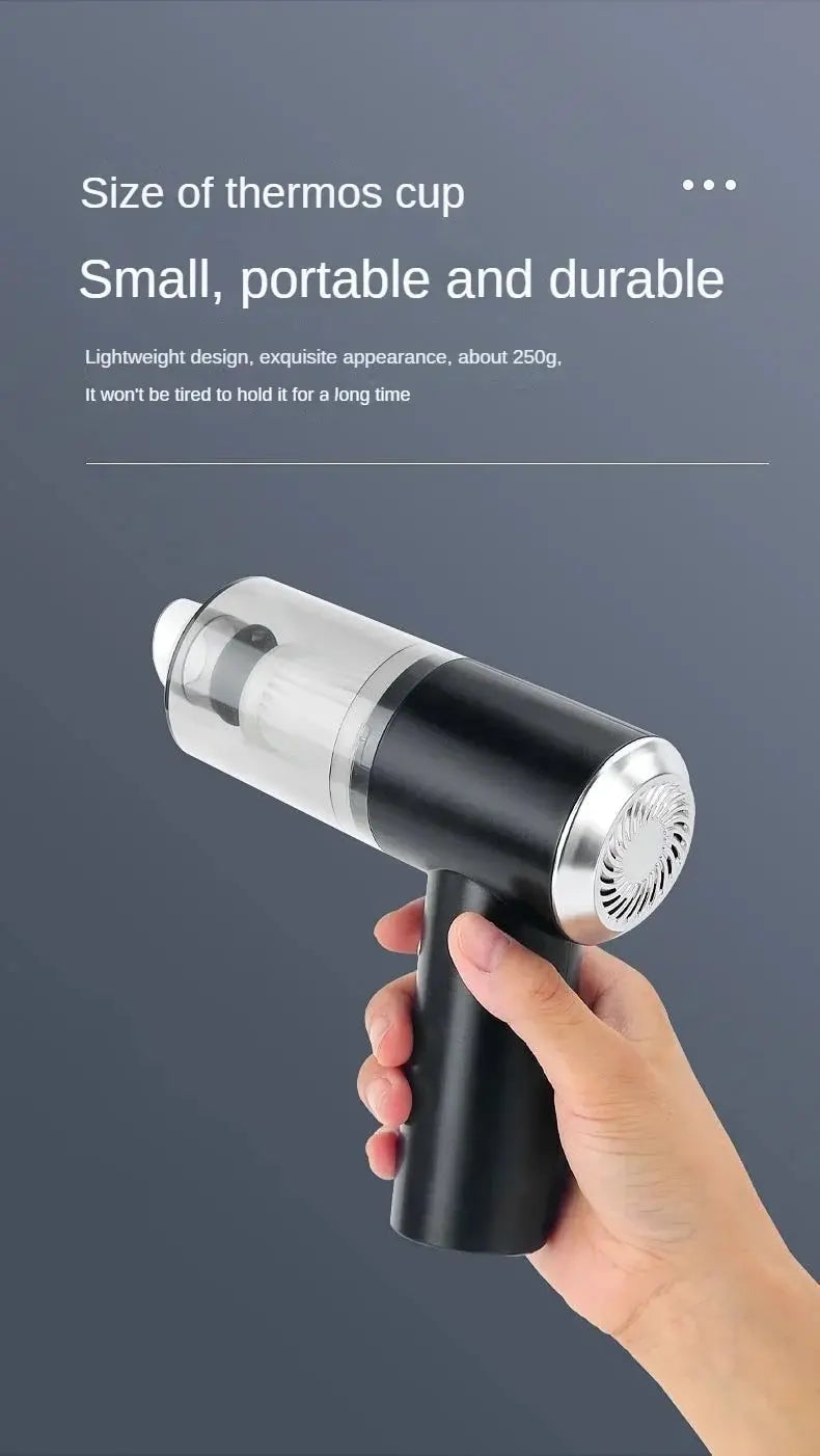 Car Vacuum Cleaner Wireless Multi-Functional Handheld Portable Car Vacuum Cleaner Rechargeable High Power