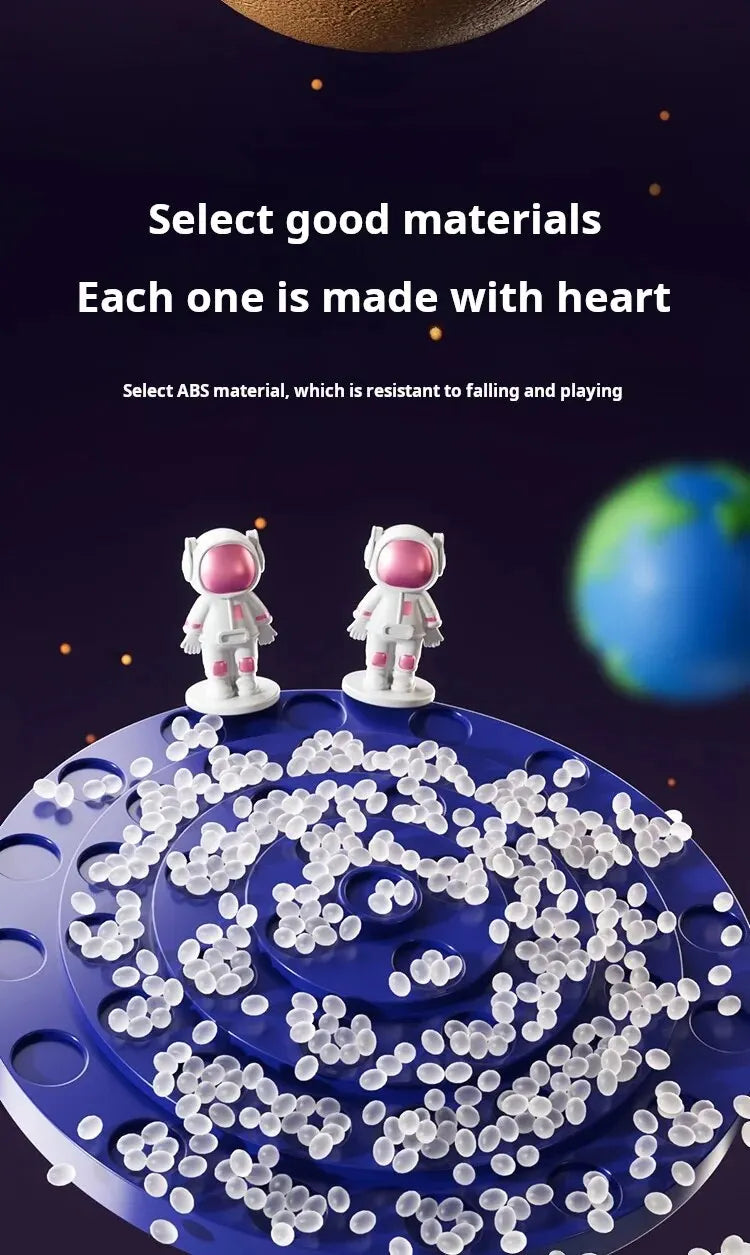 1pc Children's Puzzle Balance Tree Folding Space Man Board Game Leisure Parent-Child Interactive Tabletop Combat Toys