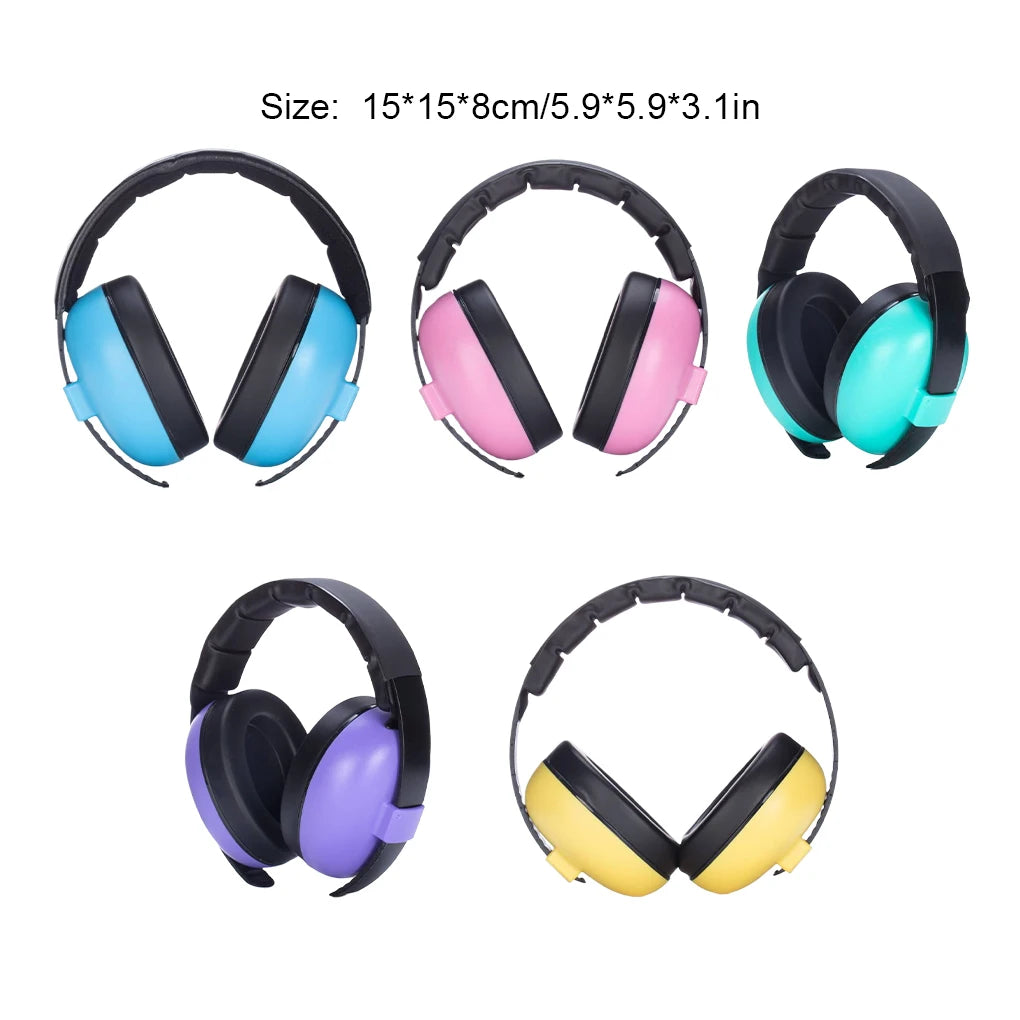 Anti Noise Kids Earmuff Baby Headphones Children Sleep Ear Stretcher Baby Ears Protection Children Earmuffs Sleeping Earplugs