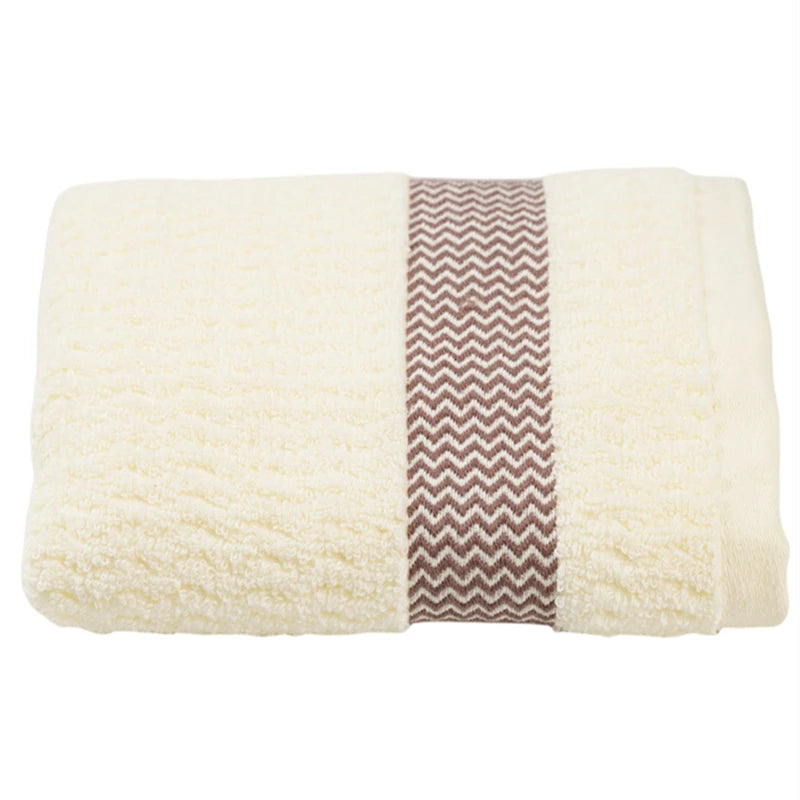 2 Towels Thickened Absorbent Towel Pure Cotton Quick Absorbent Soft Quick Dry Thickened Face TowelSize@@See below for Size Descr