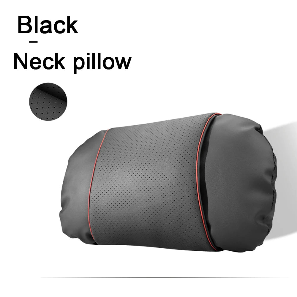 Car Neck Pillow Travel Comfort Car Waist Pillow Support Headrest For Hyundai Santa Fe Sonata Tucson Kona I30 IX25 IX35 Elantra