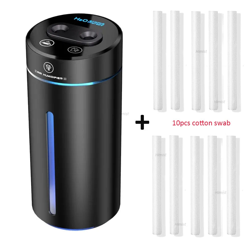 Car Aroma Diffuser Air Freshener Aromatherapy Humidifier Aluminum Alloy Electric Aromatic Oasis Automatic Spraying Home Room