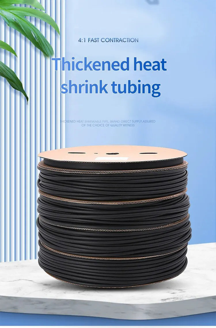 1m 41 Sealing Waterproofing AntiCorrosion Protection And Heat Shrink Tubing For WearResistant And Leak Proof MultiStrand Harness