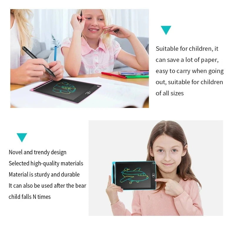 8.5/10/12 inch LCD Writing Tablet Drawing Board Montessori Educational Drawing Toys For Kids Students Magic Blackboard Toy Gift