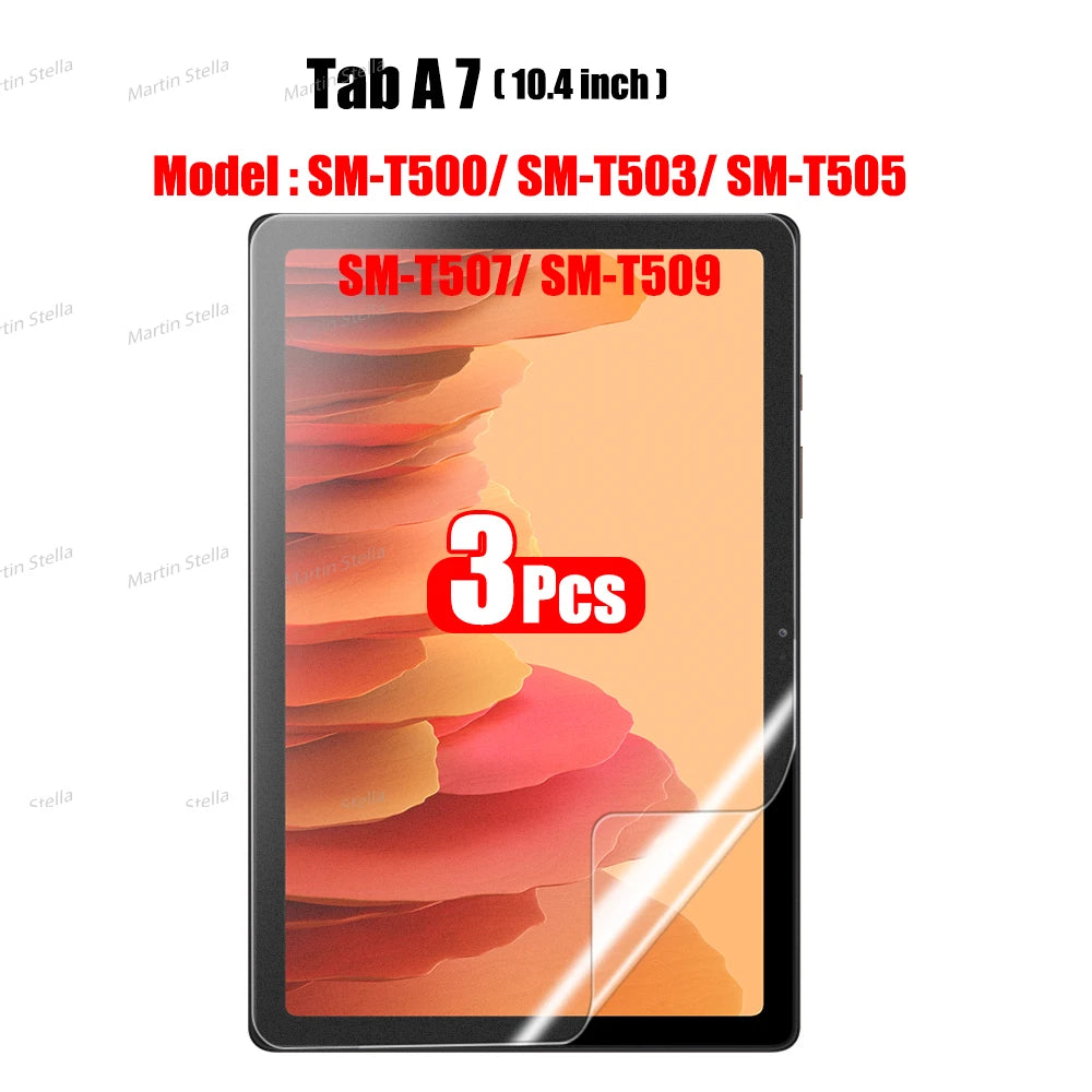 3Pcs Paper Feel Like Screen Protector for Samsung Galaxy Tab S7 S8 S9 Plus Ultra A9 Samsung tab S6 Lite s7 s9 fe A8 A7 No Glass