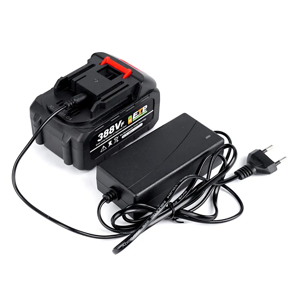 20V Rechargeable Lithium Battery EU Plug 15000mAh.928VF 22500mAh.Battery Capacity Indicator.for Chainsaw Electric Drill