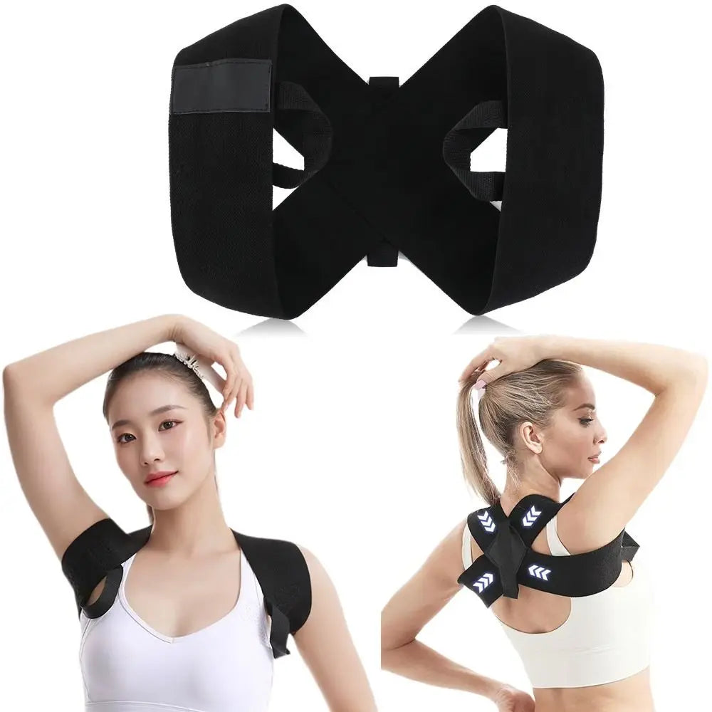 Breathable Soft Elastic Fabric Hunchback Corrector Anti-camel High Tensile Posture Correction Belt Waist Widening